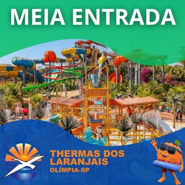 Thermas dos Laranjais - Meia Entrada - Fevereiro